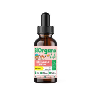 Biorgano Kids Immune csepp 50 ml, gyermek immunerősítő, adalék mentes